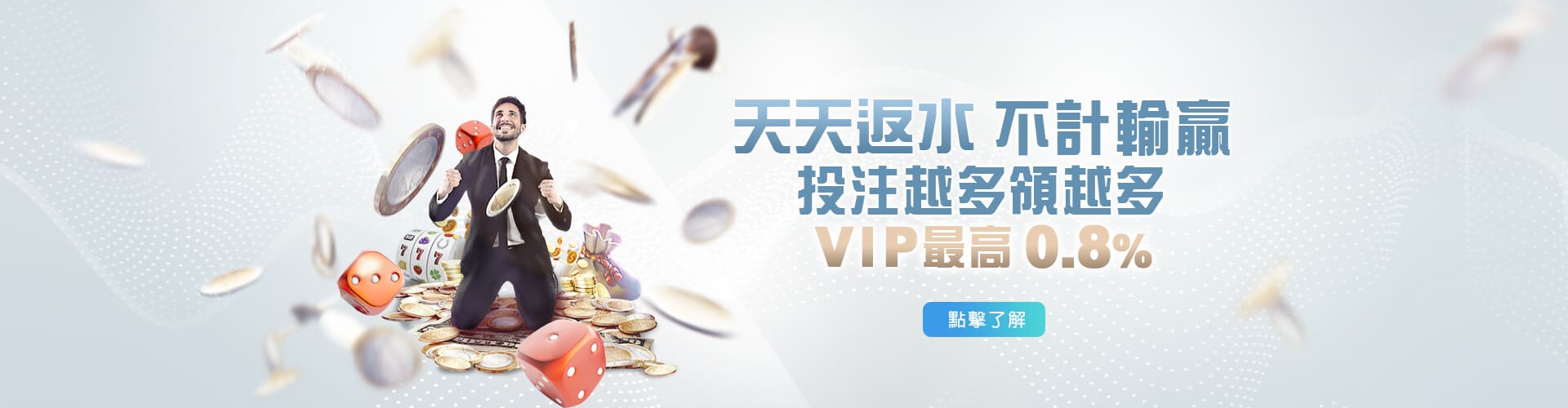 角子共玩天天返水優惠